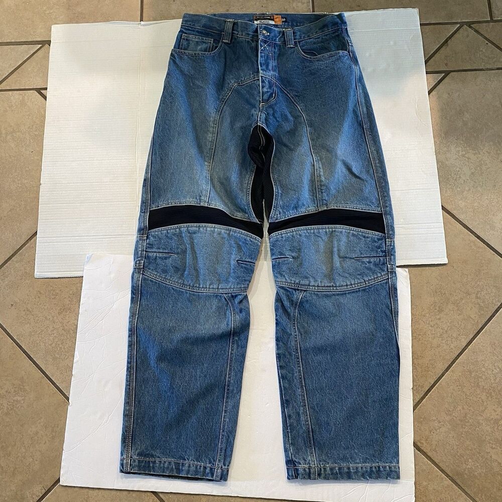 Icon Mens Size 36x31 Recon Pants Asphalt Technologies Motorcycle Jeans Knee Pads